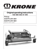 Krone EasyFlow 3001_3801 Operating instructions