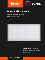 Rollei LUMIS Slim LED S Continuous light Operation Instuctions