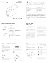 Waterdrop -WFD-40 Slim Water Filter Tank Owner's manual