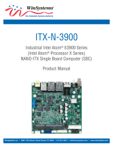 WinSystems ITX-N-3900 User manual