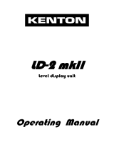 Kenton LD-2 mkII User manual