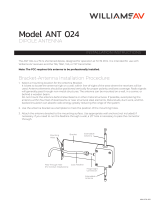 Williams AV ANT 024 User manual