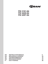 Gram FB 3420-94 Owner's manual