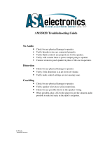 ASA Electronics AMS602W User guide