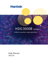 Hantek HDG3000B User manual