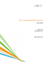 Broadcom SAS-3 Integrated RAID Solution User guide