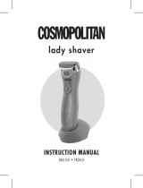Cosmopolitan B&M BM998982439 lady shaver Owner's manual