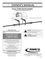 FIMCO Industries ATVBK-430-QR Owner's manual
