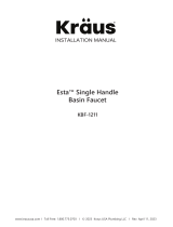 KRAUS KBF-1211GM User manual