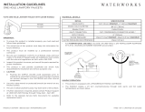 WaterWorks FLLS50 Installation guide