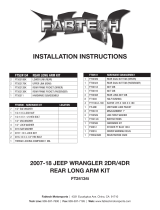 Fabtech 5in Crawler Long Travel Lift Kits Installation guide