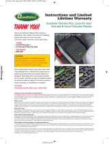 Quadratec Ultimate All Weather Front Floor Liners Installation guide
