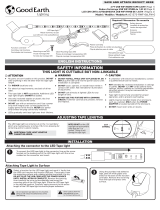 Good Earth Lighting AC1373-RWF-06LFW Operating instructions
