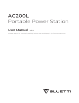 Bluetti AC200L User manual