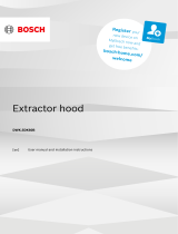 Bosch SERIE 2 DWK65DK60 KJØKKENVENTILATOR User manual