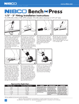 NIBCO BenchPress & BenchPressG Installation guide