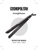 Cosmopolitan straightener Owner's manual