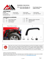 Paramount Automotive Hydro Series Fender Flares Installation guide