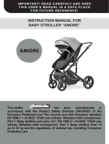 Chipolino Baby stroller Amore Operating instructions