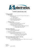 ASA Electronics VOM58 User guide