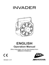 JB systems Invader User manual