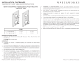 WaterWorks HTH502 Installation guide