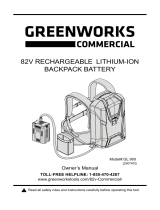 Greenworks RZ 42M 82-Volt 42" Residential Ride-On Zero Turn Mower Owner's manual