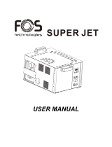 FOS Super Jet User manual