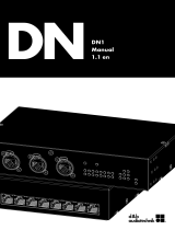 d&b audiotechnik dn1 Owner's manual