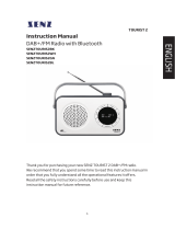 SENZTOURIST 2 RADIO FM/DAB+, HVIT