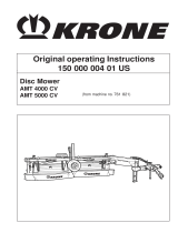 Krone AMT 4000 CV, 5000 CV Operating instructions