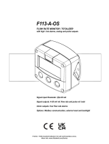 Fluidwell f113 Owner's manual