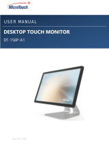 MicroTouch DT-156P-A1 User manual