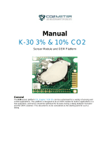Co2meter 030-7-0007 K30 10% CO2 Sensor User manual