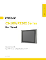 Cincoze CS-100 / P2202 Series User manual