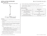 WaterWorks RGBS01 Installation guide