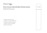Waterdrop WateWD-UB system User manual