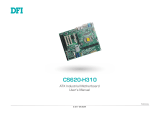 DFI CS620-H310 Owner's manual