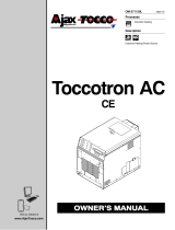 Miller TOCCOTRON AC 907690001 User manual
