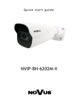 Novus NVIP-8H-6202M-II User manual