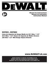 DeWalt DCF892B User manual