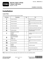 Toro Electric Deck Lift Kit, Z Master 4000 Series Installation guide