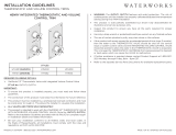 WaterWorks HTH301 Installation guide