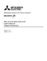 Mitsubishi Electric MR-J5-G-N1/MR-J5W-G-N1 User manual