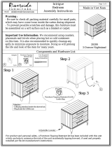 Riverside Furniture 39399 Assembly Instructions