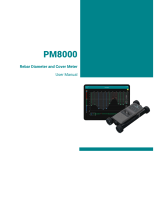 Screening Eagle Profometer PM8000 Operating instructions