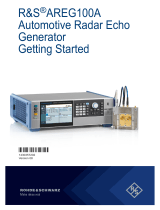 Rohde&Schwarz AREG100A Getting Started