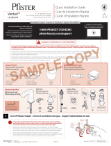 Pfister LF-049-VNYY Instruction Sheet