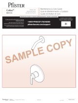 Pfister R89-7COLB Maintenance Guide