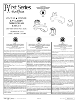 Pfister G149-6002 Instruction Sheet